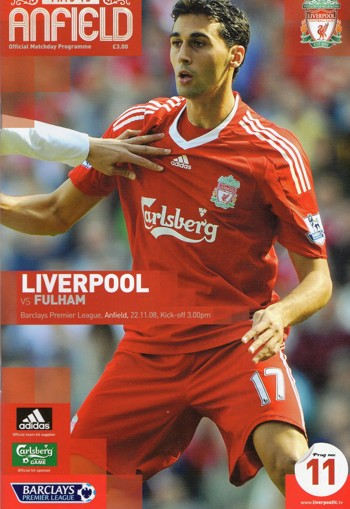 Match programme
